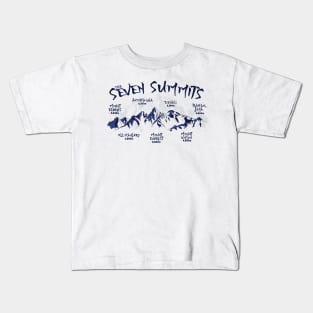 Cool Mountain Climbing Kids T-Shirt